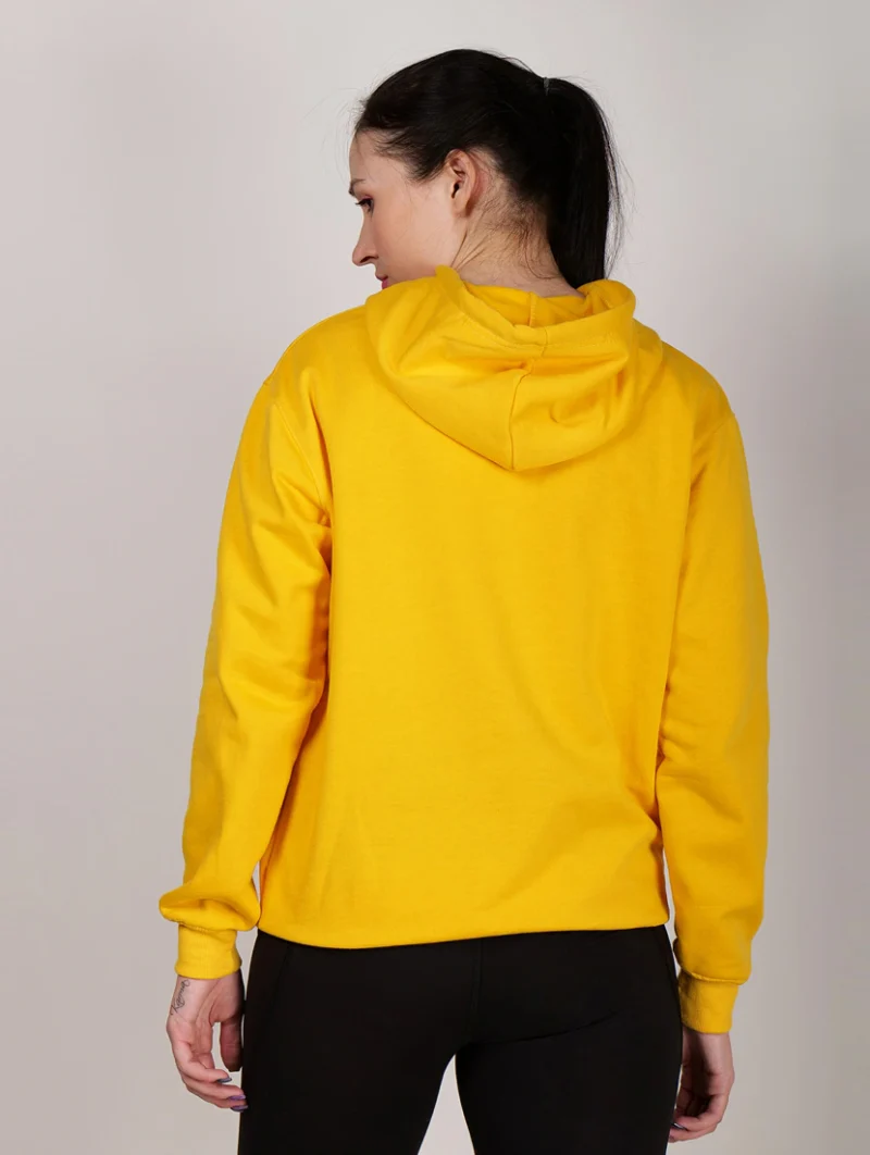 Women's Yellow Hoodie (Premium Quality) - Image 3