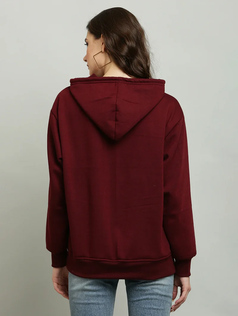Women's Brown Hoodie (Premium Quality) - Image 4