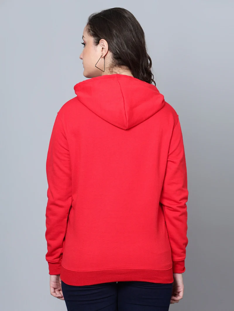 Women's Red Hoodie (Premium Quality) - Image 3